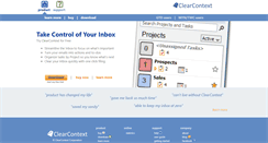 Desktop Screenshot of clearcontext.com